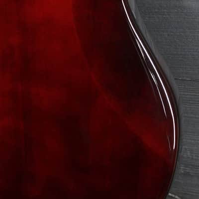 Flight Mini Bass TBL Trans-Blue Solidbody Electric Bass image 17