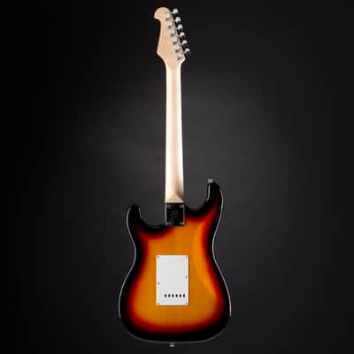 J & D ST Rock HSS SB Sunburst - Electric Guitar image 3