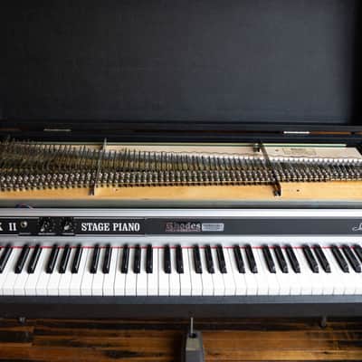 1982 Rhodes Mark II Stage 73-Key Electric Piano w/ Original Road Case (Super Clean!) image 8