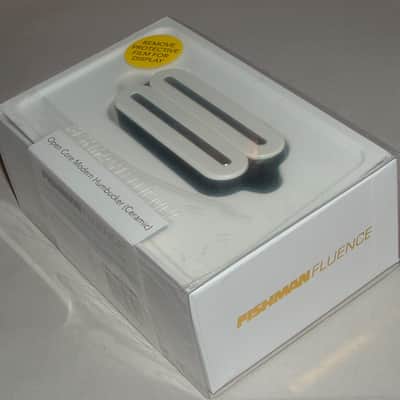 Fishman Fluence PRF-M07-CWN Open Core 7 String Modern Humbucker Ceramic 3 Voices White / Nickel Blades image 2
