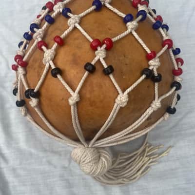 Gourd Shekere Shaker Percussion Instrument image 3