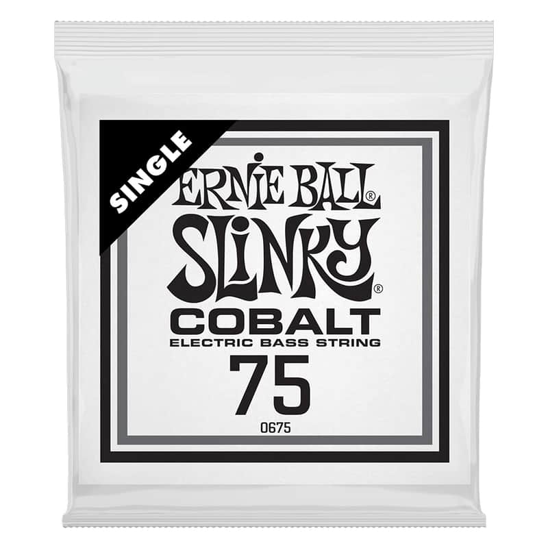 Ernie Ball .075 Cobalt Wound Electric Bass String Single image 1