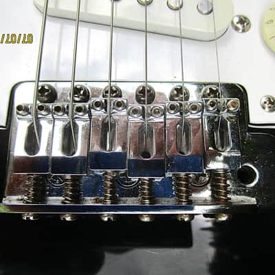 Fender Squier Stratocaster Guitar, 1993, Mexico, Black, Excellent Condition image 6