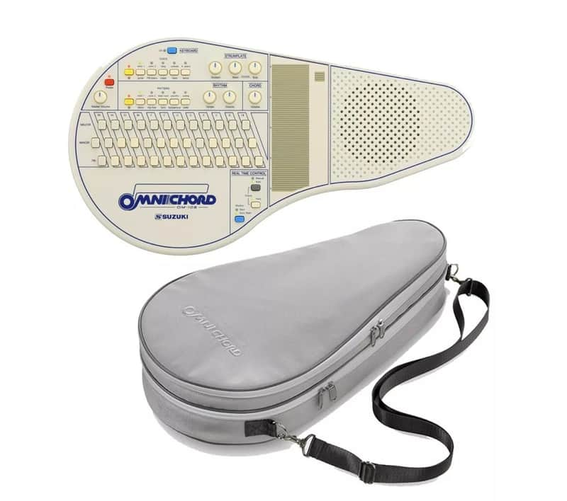 Suzuki OM-108 Portable Omnichord Electronic Instrument w/Gig Bag image 1