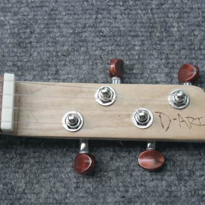 Aladino Acoustic Cigar Box Ukulele by D-Art Homemade Guitar Co. image 7
