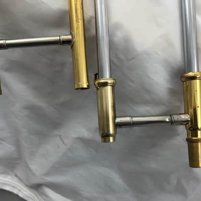 Yamaha YSL-448G Intermediate Bb/F Trombone 2010s - Lacquered Brass image 17