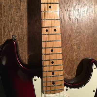 Fender Strat Plus Deluxe 1991 Crimson Frost image 2