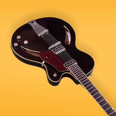 Rare 2001 Gretsch Historic Series G3140 Black Cat Thinline Pre Fender image 3