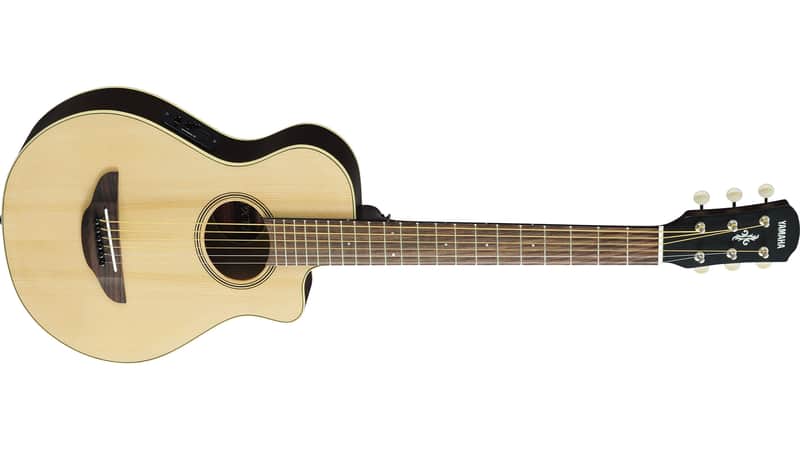 Yamaha APXT2 3/4 Size Acoustic Electric, Natural with Gig Bag image 1