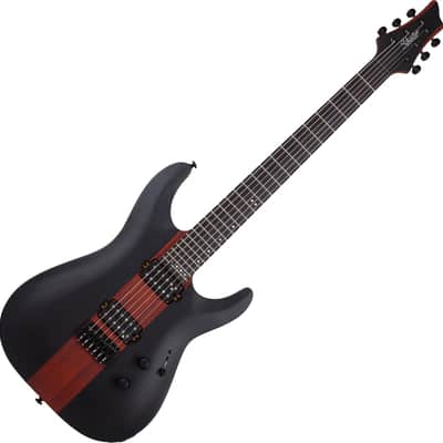 Schecter C-1 Rob Scallon guitar in Satin Dark Roast image 1