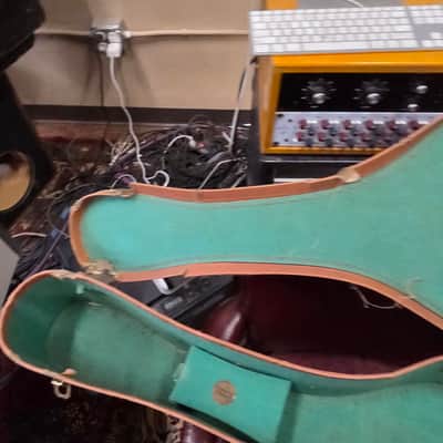 Geib Economo Acoustic Guitar Case 1940s 1950s 1960s image 7