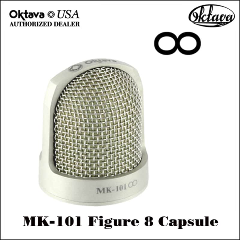 Oktava MK-101-8 - Figure 8 Capsule - 2026 - Silver - Brand New image 1