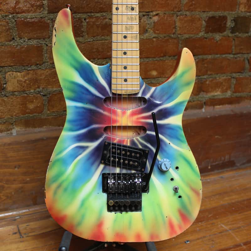 Kramer Pacer Custom I 1988 - Kline Tie Dye image 1