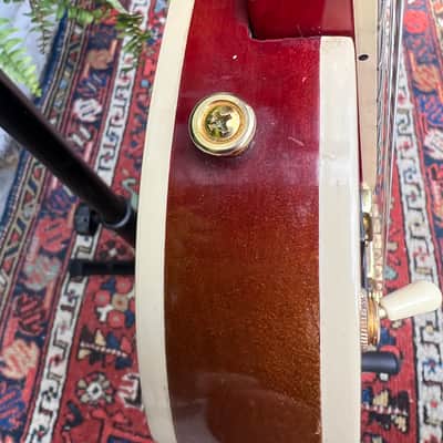 VINTAGE 1970’s MIJ “Lyle” Les Paul Custom Lawsuit Copy Electric Guitar~Cherry Sunburst ~      Matsumoku Factory Japan image 14
