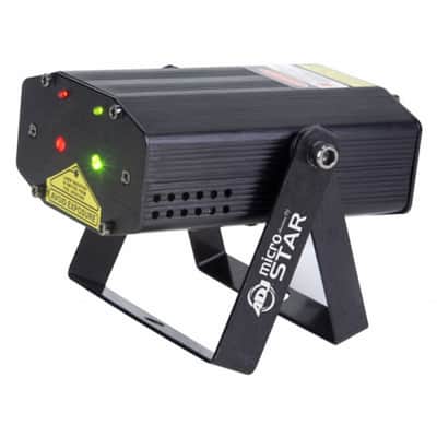 ADJ Micro Star Green and Red Laser Light Effects image 1
