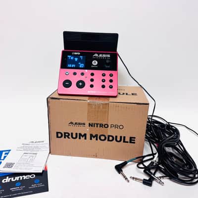 Used Alesis Nitro PRO Drum Module BFD Brain with Cables image 2