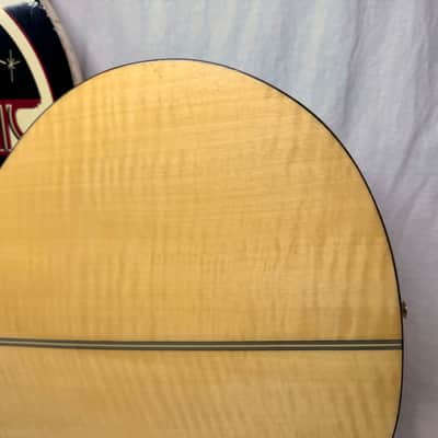 Sigma Guitars STB-ME Acoustic-Electric Bass with Case - MIK Made In Korea 1992 - Natural image 11