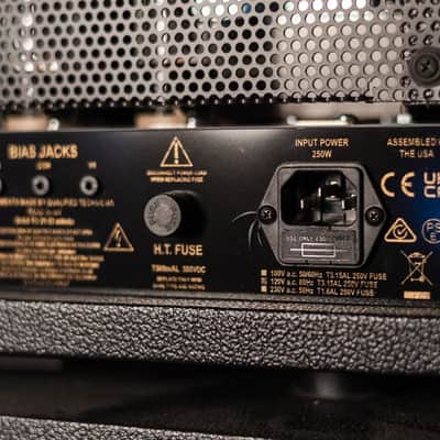 PRS HDRX50 Hendrix 50w Amp Head, 120v, EL34 Tubes - Display, No Box image 11