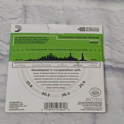 D'Addario Nyltech 23.6-25.6 Soprano Ukulele Strings image 4