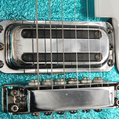 Rickenbacker 625 Refinished over Fireglo 1963 Turquoise Sparkle Bild 7