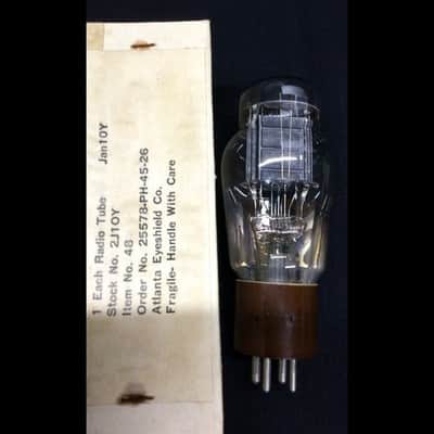 NOS RCA Type 10 (10Y, 801) VT-25 Amplifier VACUUM TUBE Tested GREAT S.9802 image 2
