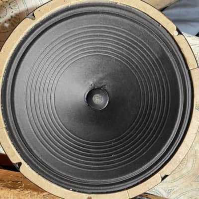 1952 Jensen P12Q 12" 40 Watt 8 Ohm Speaker W/Blue & Gold label Bell Cover image 4