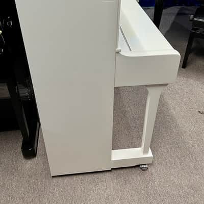 WILH.STEINBERG P118CW Upright Piano White - white snow image 6