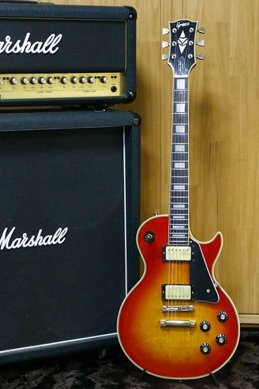 Rare model 1982 made SUPER REAL CUSTOM model EGC68-50 LP Custom Made in Japan image 1