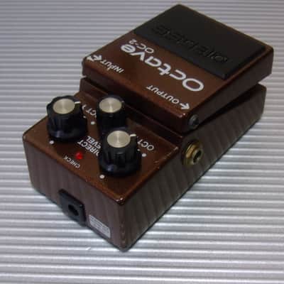 Boss OC-2 Octave (Black Label) 1989 - 1997 - Brown image 2