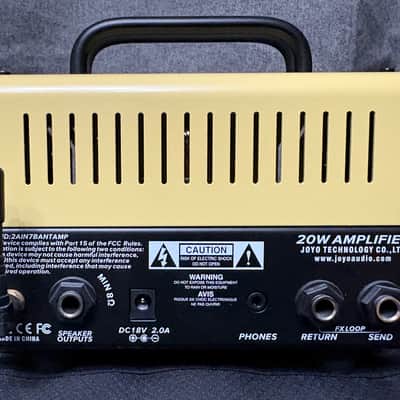 Joyo BanTamP Meteor 20-Watt Tube Guitar Head 2010s - Gold image 3