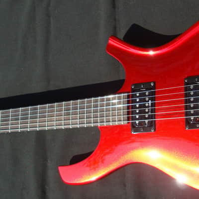 Parker Maxxfly PDF70 Pearl Red Electric Guitar w/Parker Gig Bag image 1