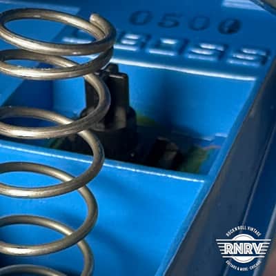Boss CS-1 Compression Sustainer (Black Label) 1978 - 1982 - Blue image 4