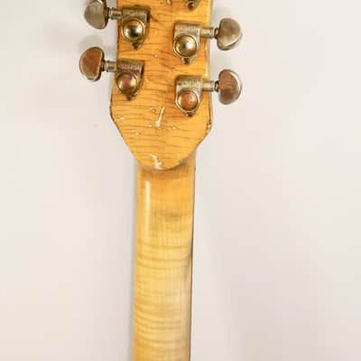 Loïc Le Pape Mosteel J.Ramone Tribute Guitar (Signed By Joe Perry, Alice Cooper And Others) image 14