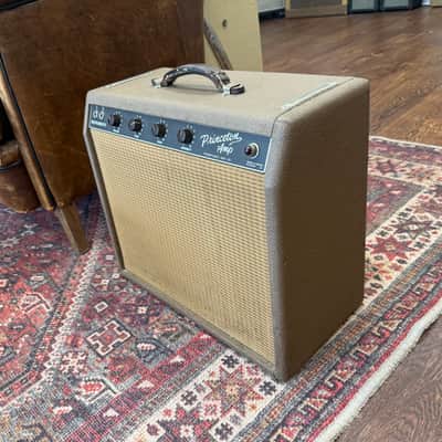 Fender Princeton 6G2 Guitar Combo- 1963 - Brown image 2