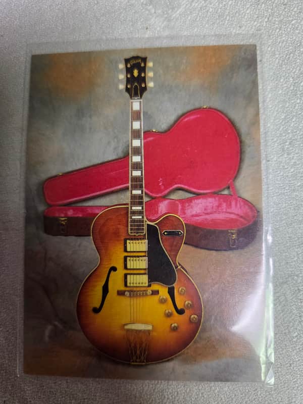 1958 Gibson ES 5 Switchmaster California Girl Pink Case TDC Classic American Guitar Card Case Candy image 1