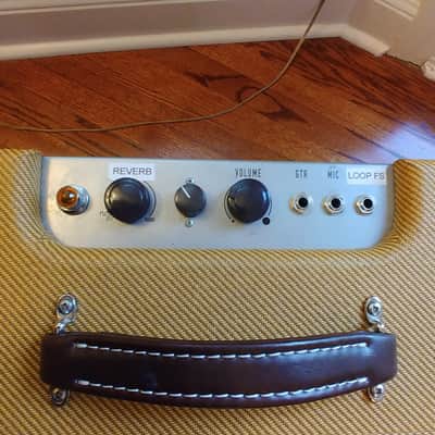 Custom Egnater Modified Fender Excelsior Lacquered Tweed Pine Cab image 3