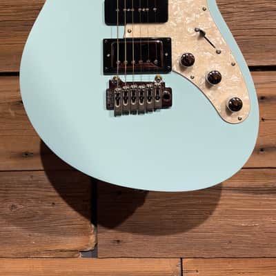 Reverend Six Gun HPP with Rosewood Fretboard 2021 - Present - Chronic Blue with Black Pickups image 1