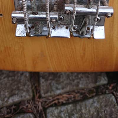 MAYA TL-14 Telecaster Bass Copy - 1970's Natural image 9