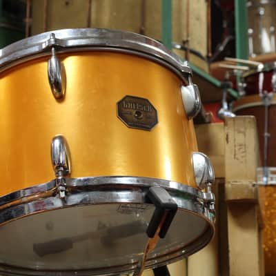 1970s Gretsch Progressive Jazz in Gold Nitron 14x18 14x14 8x12 image 4
