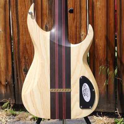 Schecter DIAMOND SERIES KM-7 MkIII Artist Keith Merrow Gold Top Left Handed 7-String w/ Molded Hard Case image 7