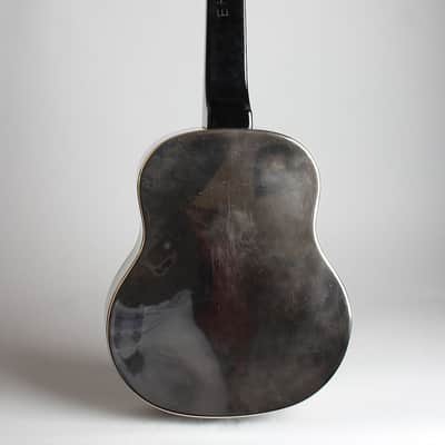 National Silvo Lap Steel Electric Guitar (1938), ser. #C-1296, original black hard shell case. image 2