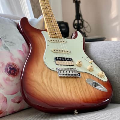 Tokai AST-118SH SSB/M Goldstar Sound HSS Limited Edition in Sienna Sunburst with Case S/N 200596 image 1