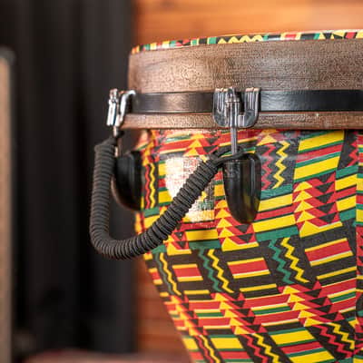 MEINL JD14SI-DH Jumbo Djembe 14 Zoll Simbra Designer Head image 4