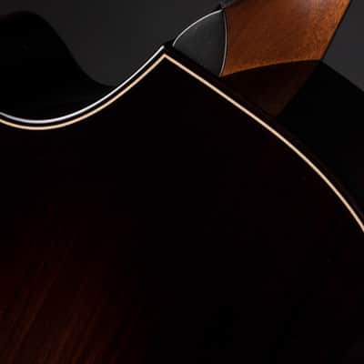 Taylor Next Generation Builder's Edition 814ce Blacktop - Adirondack Spruce & Indian Rosewood #1207166004 image 11