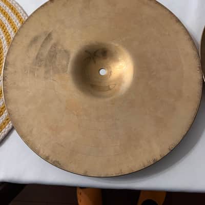 Zildjian 13" Z Custom Dyno Beat Hi-Hat Cymbals (Pair) 2001 - 2009 - Brilliant image 6