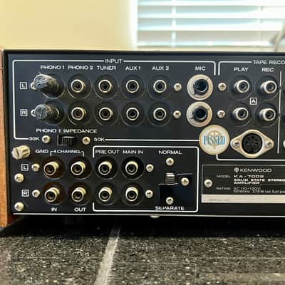 Vintage Kenwood KA-7002 Solid State Integrated Stereo Amplifier; Tested imagen 5