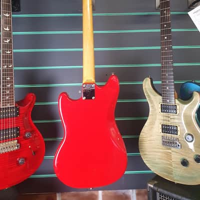 Fender Mustang MG69/MH Candy Apple Red 2012 Electric Guitar image 14