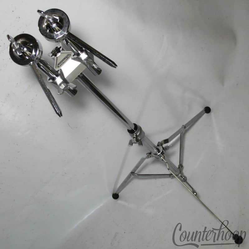 *Yamaha Double Tom Drum Stand YESS Omni-Ball Hex Mounts Recording Custom Japan* image 1