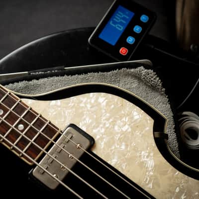 Hofner Contemporary Series Violin Bass 2006 - 2019 - Black image 11