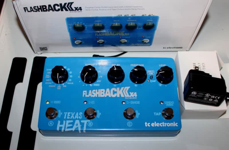 TC Electronic Flashback 2 X4 Delay and Looper Effects Pedal with power adapter image 1